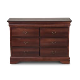 Comoda 6 Cajones Miro Chocolate 130X90X50