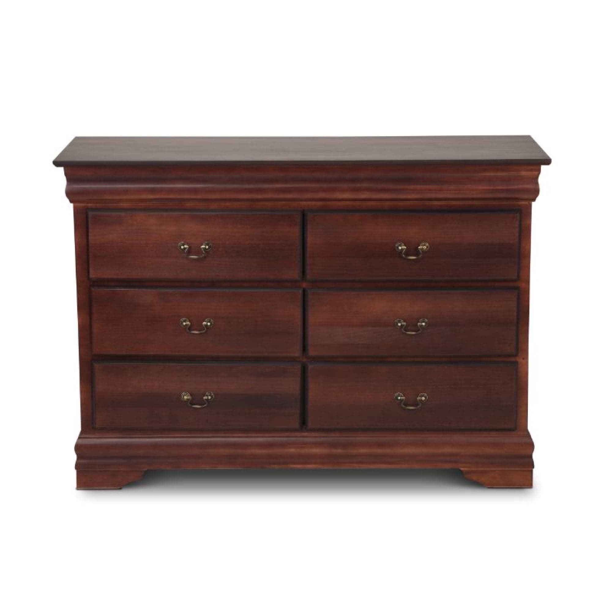 Comoda 6 Cajones Miro Chocolate 130X90X50