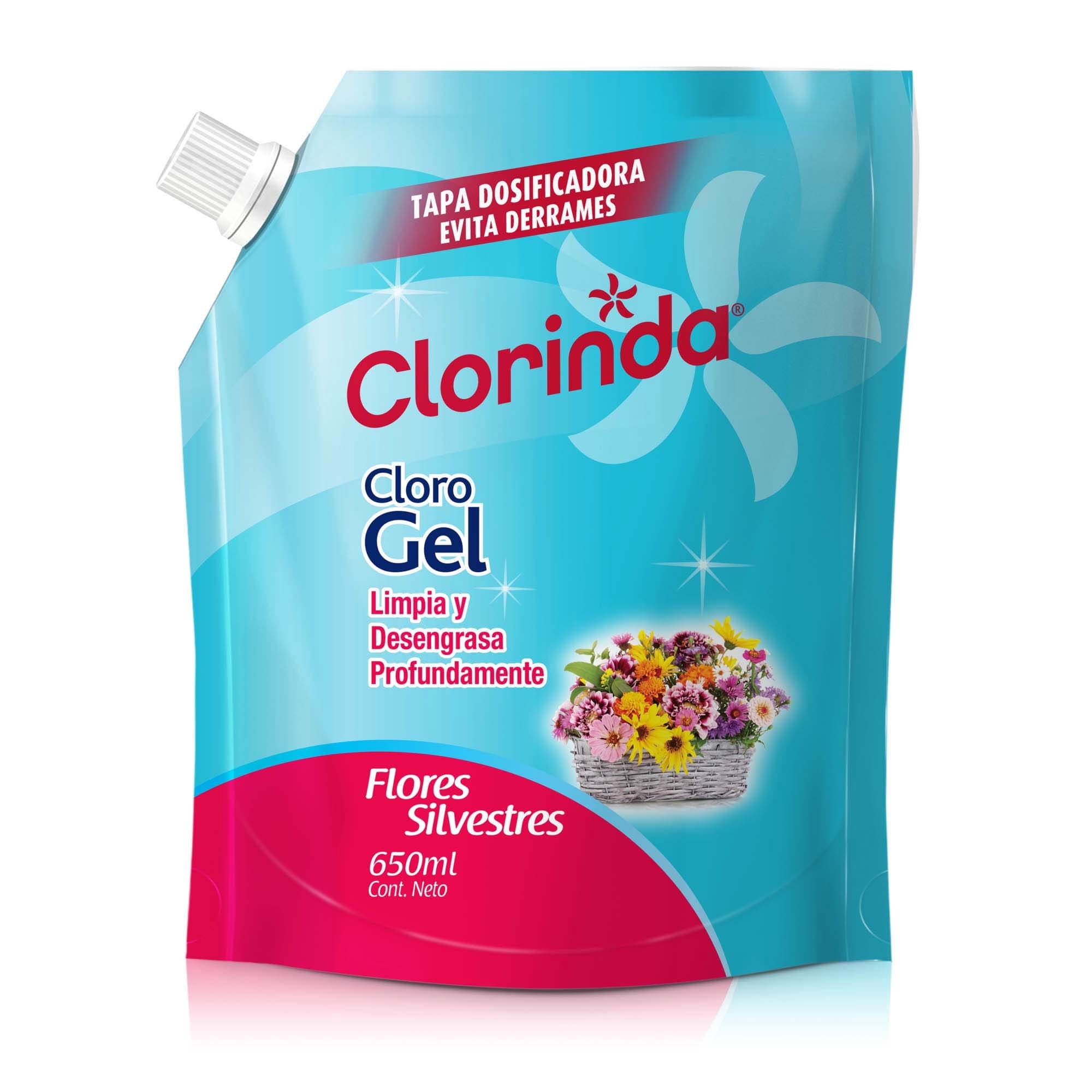 Cloro Gel Flores Silvestres Doypack, 650 ml