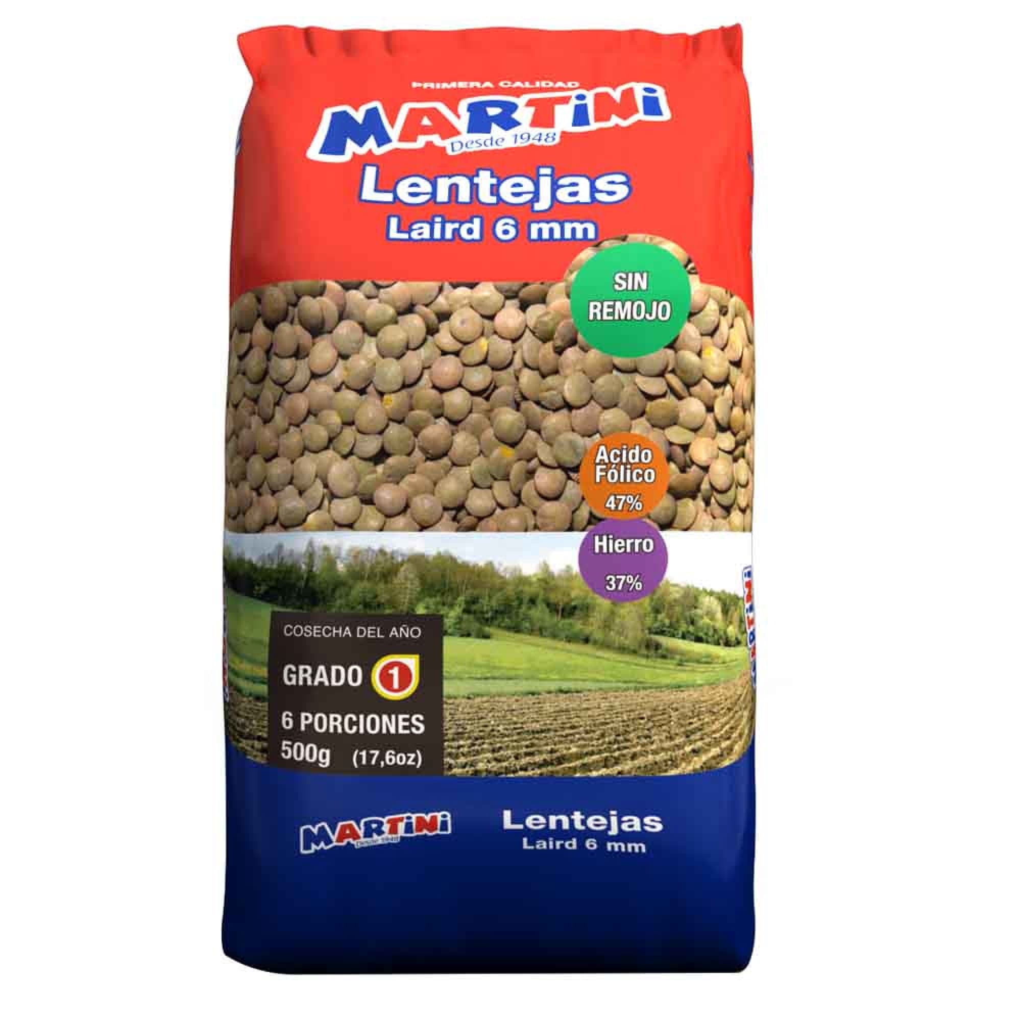 Lentejas 6mm Bolsa, 500 g
