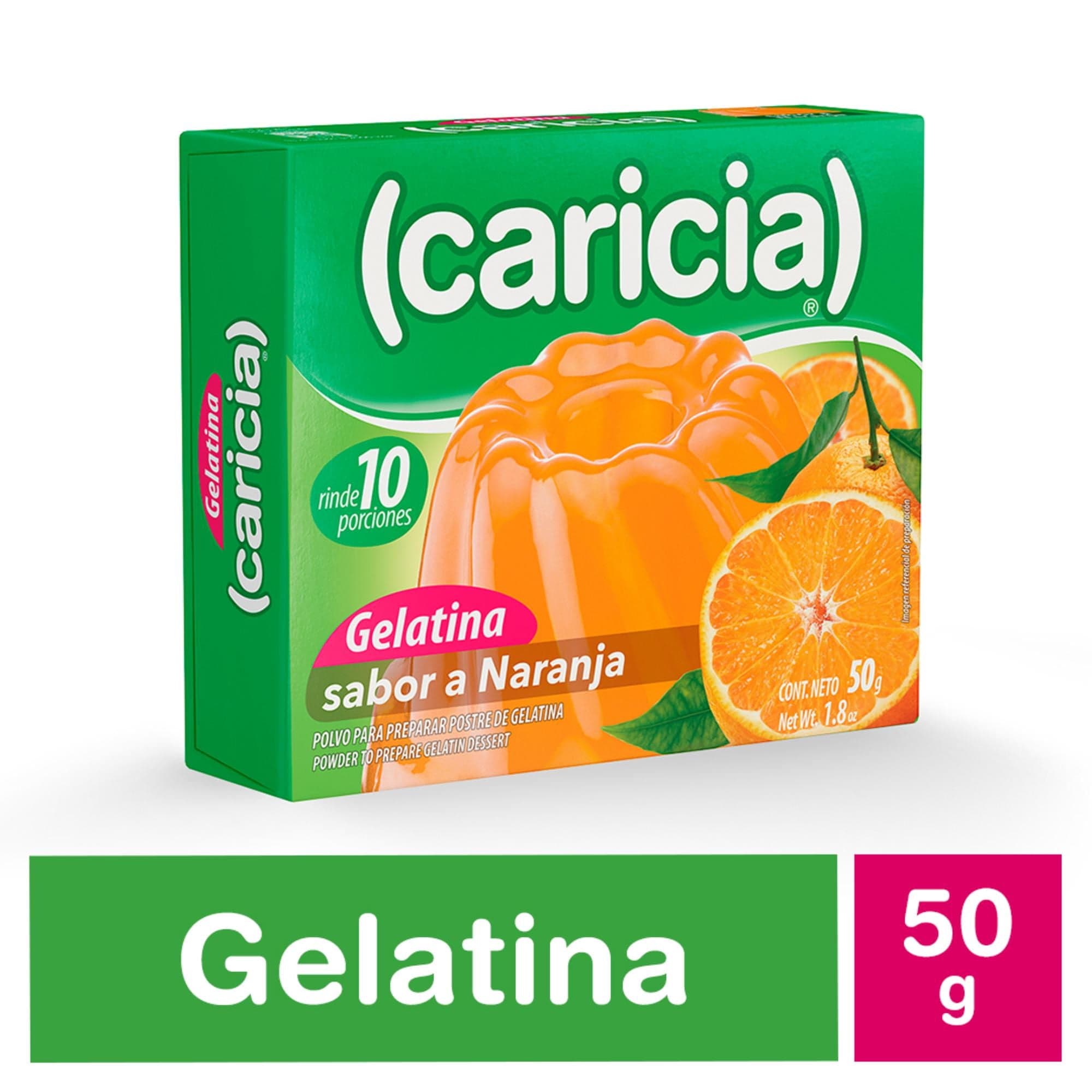 Gelatina Naranja, 50 g