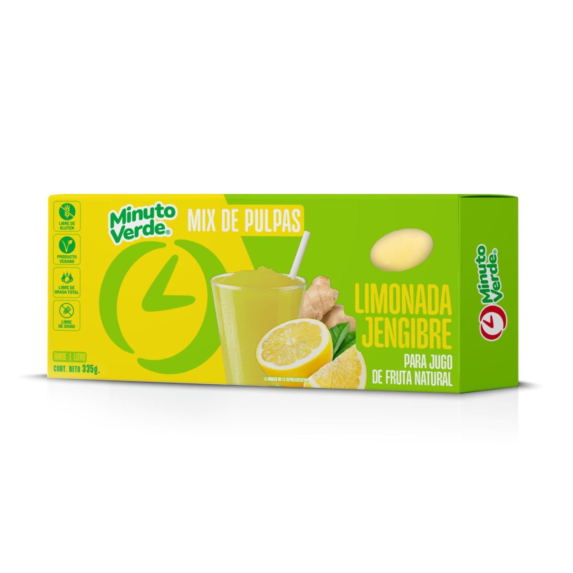 Pulpa de Limonada Jengibre, 335 g