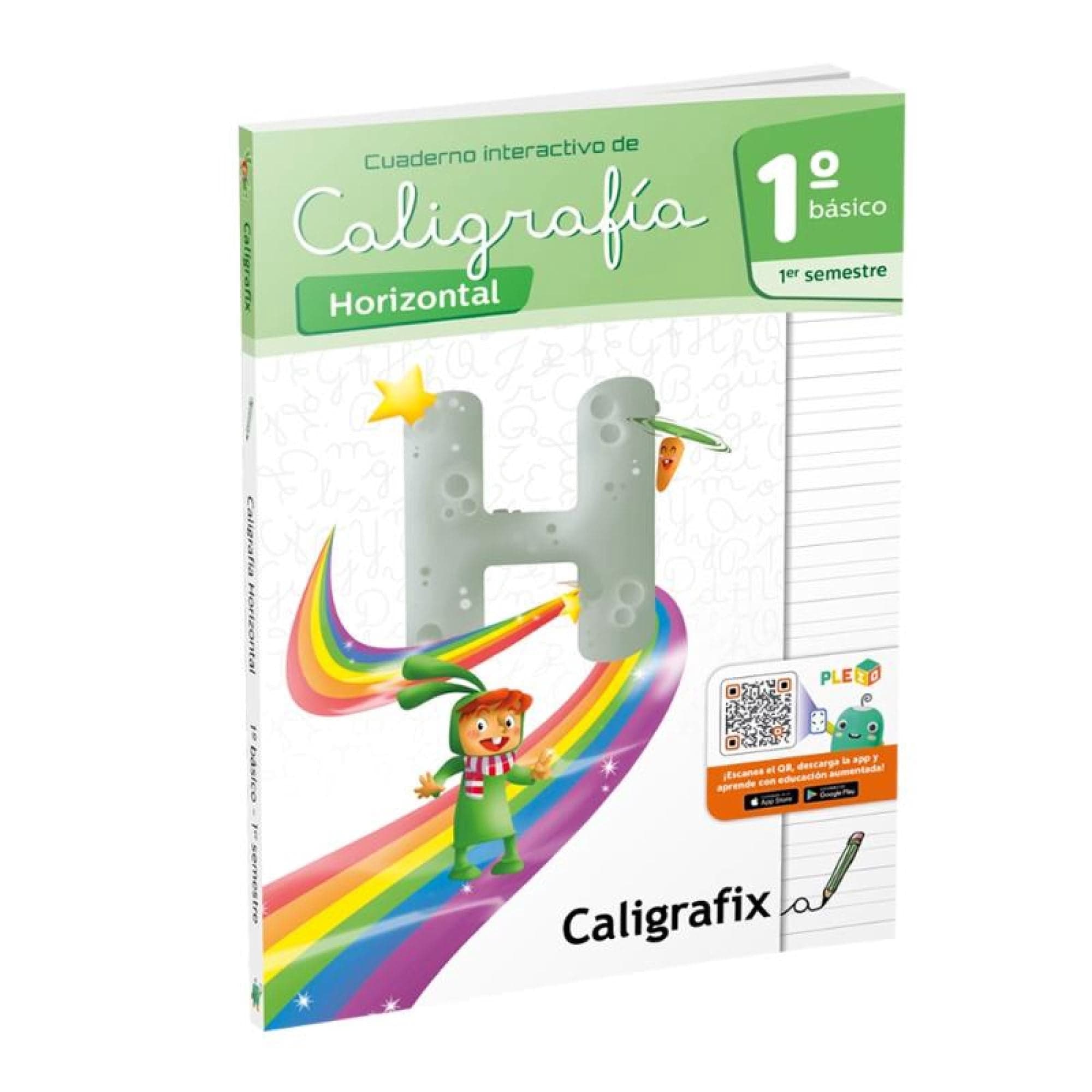 Cuaderno de Caligrafia Horizontal 1 Basico 1 semestre