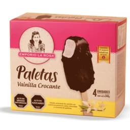 Helado Paleta Vainilla Crocante Paleta, 240 gr
