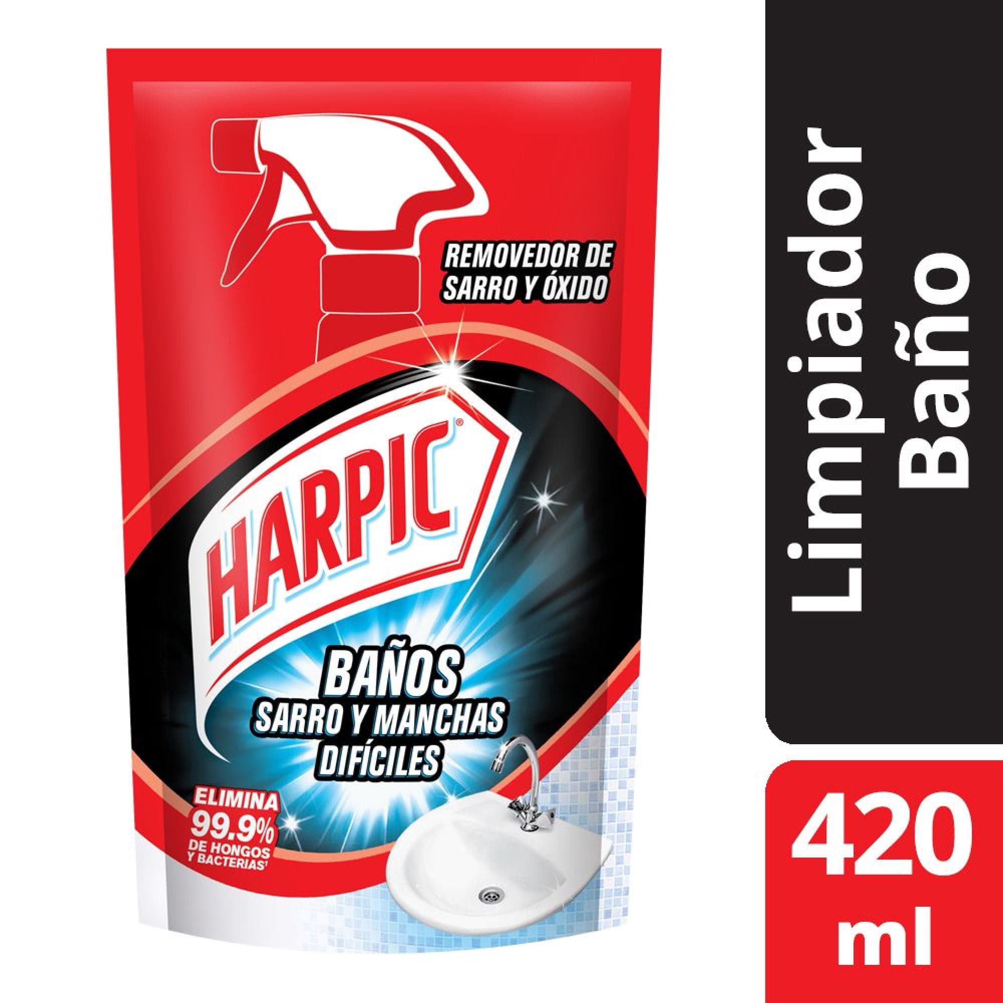Limpiador Bano Sarro y Mugre Liquido Tradicional Doypack, 420 ml