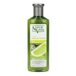 Shampoo NaturVital NV Sensitive Grasos Lima, 300 ml