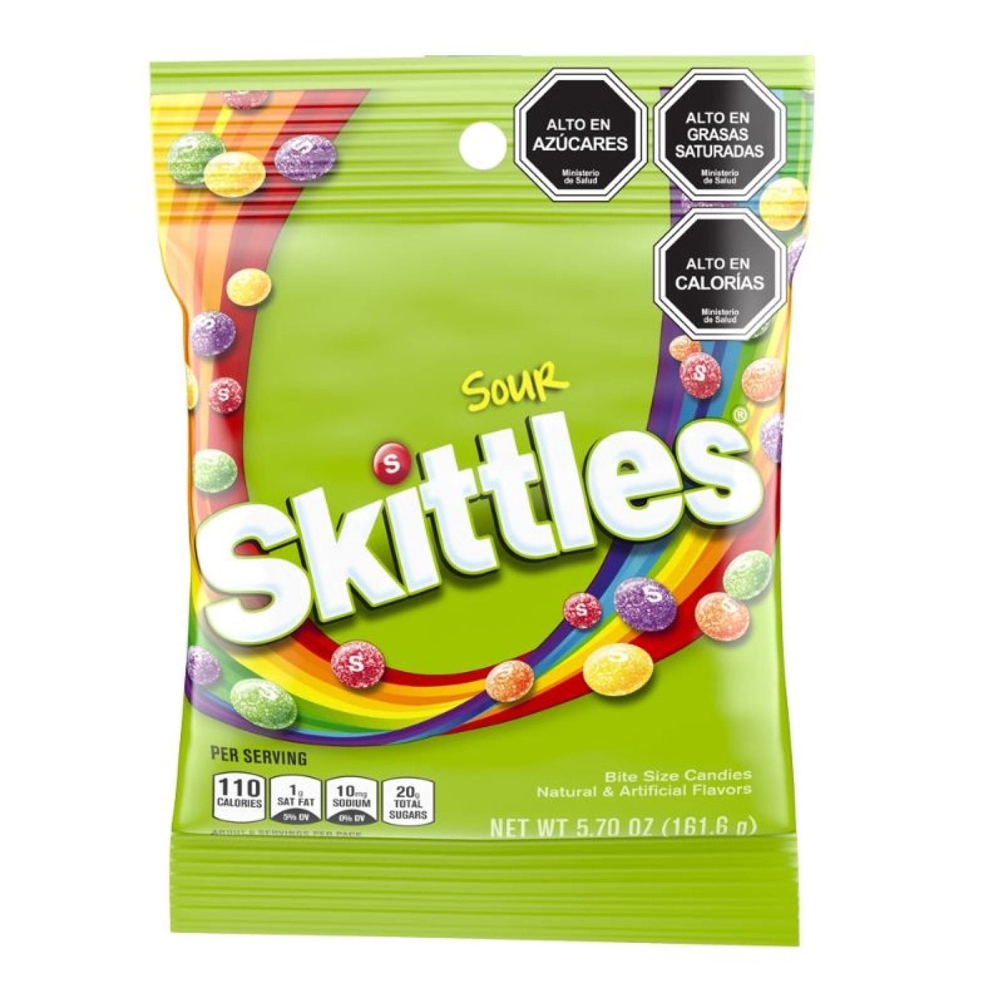 Caramelos Masticables Sabor Sour, 162 g