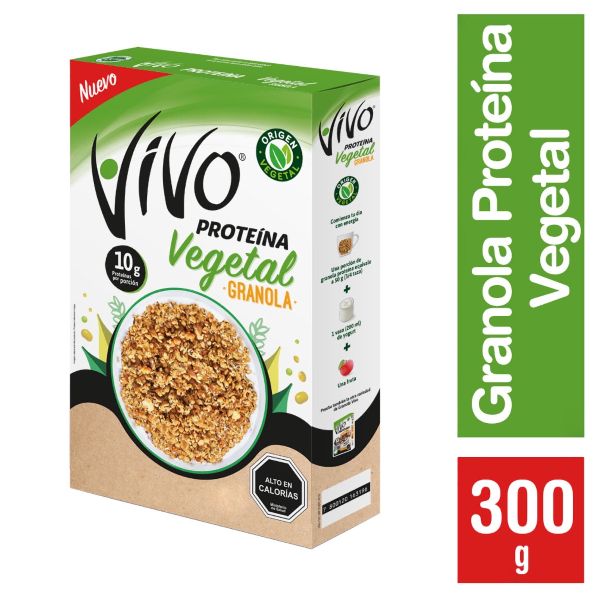 Granola Proteina Vegetal, 300 g