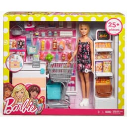Muneca Supermercado de Barbie.