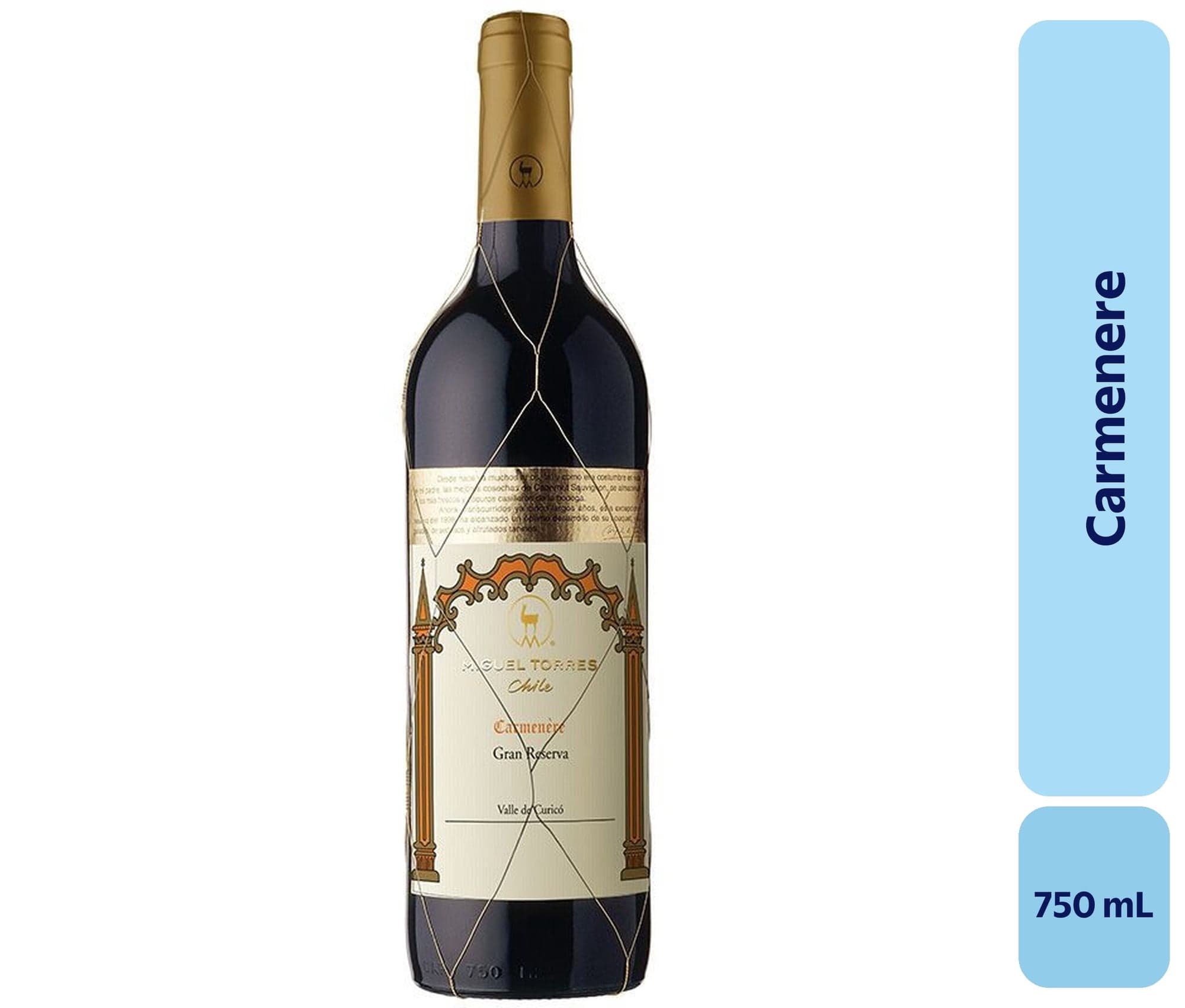 Vino Carmenere Botella, 750 mL