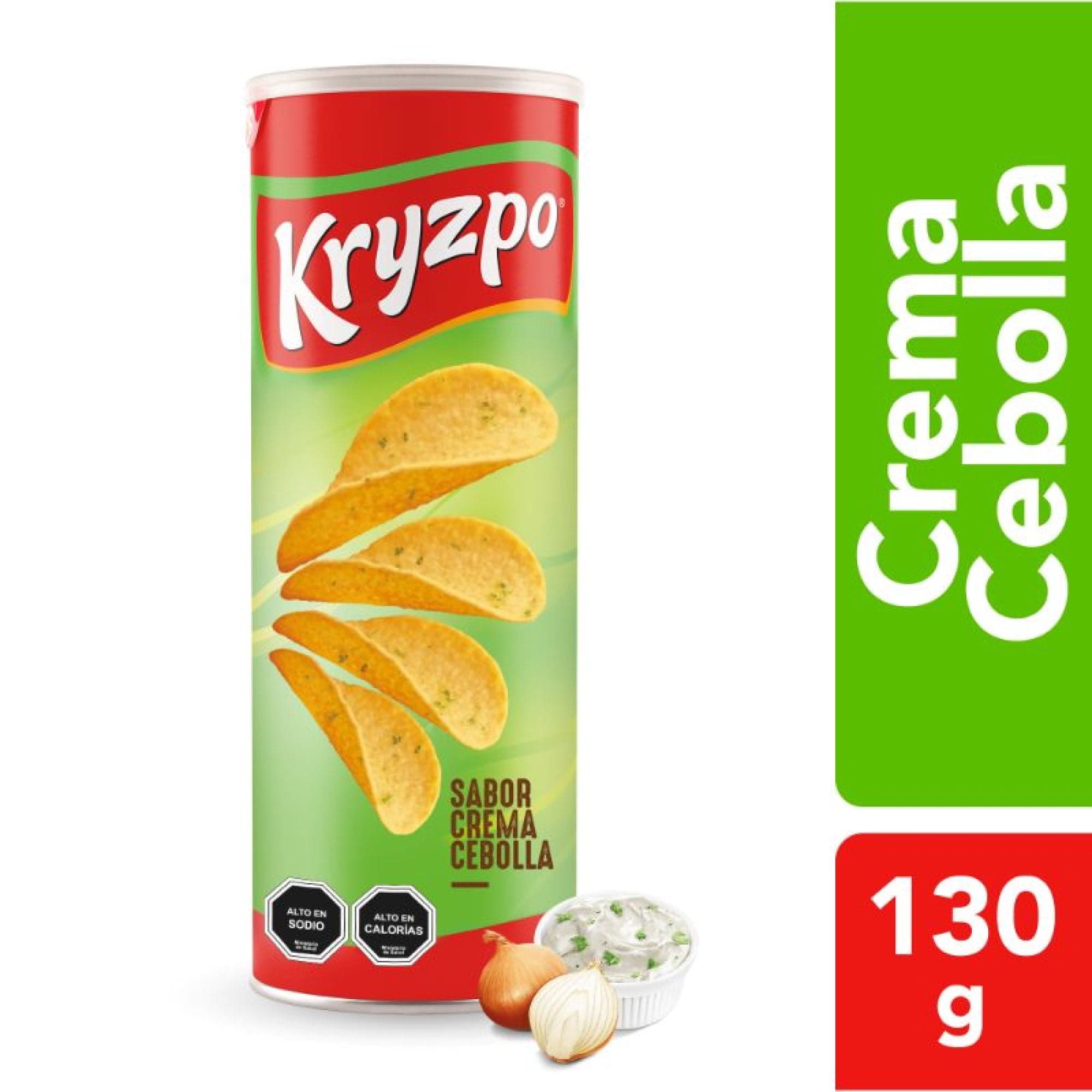 Papas Fritas Tarro Crema y Cebolla, 130 g