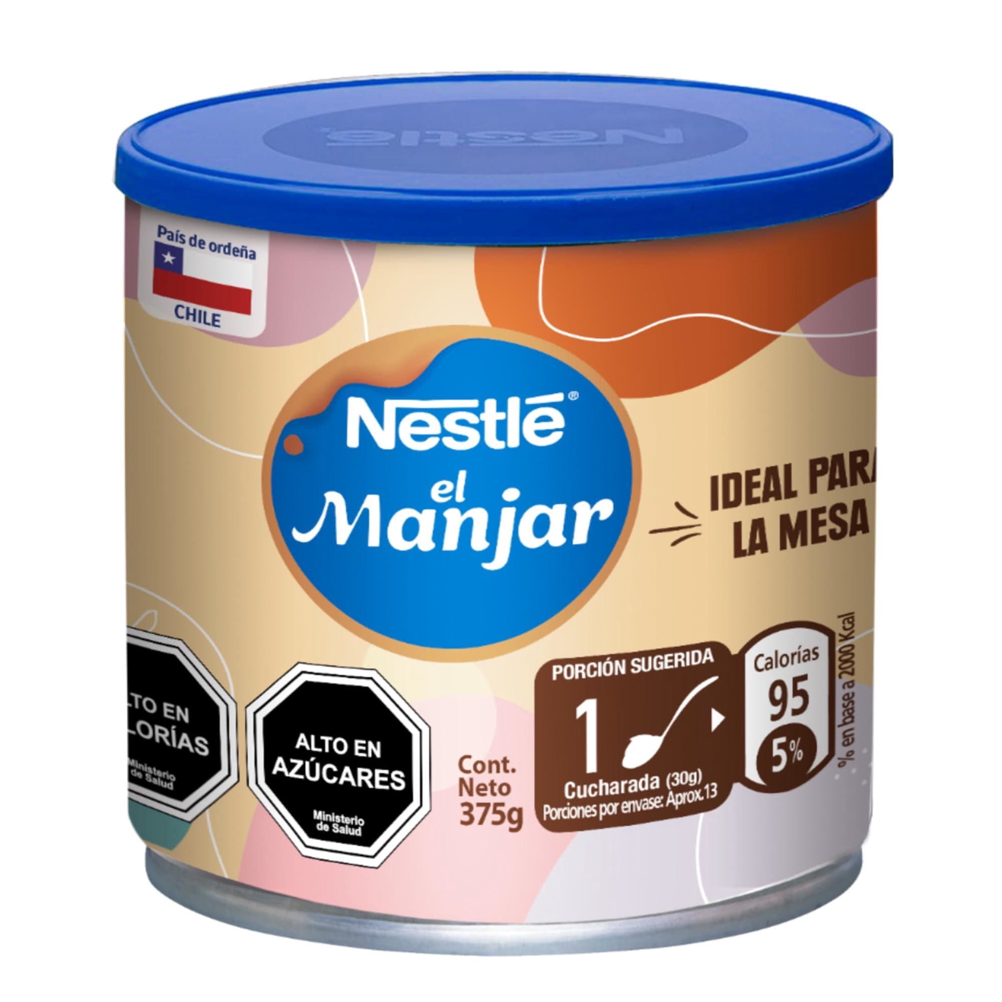 Manjar Tarro Con Tapa Tradicional, 375 g