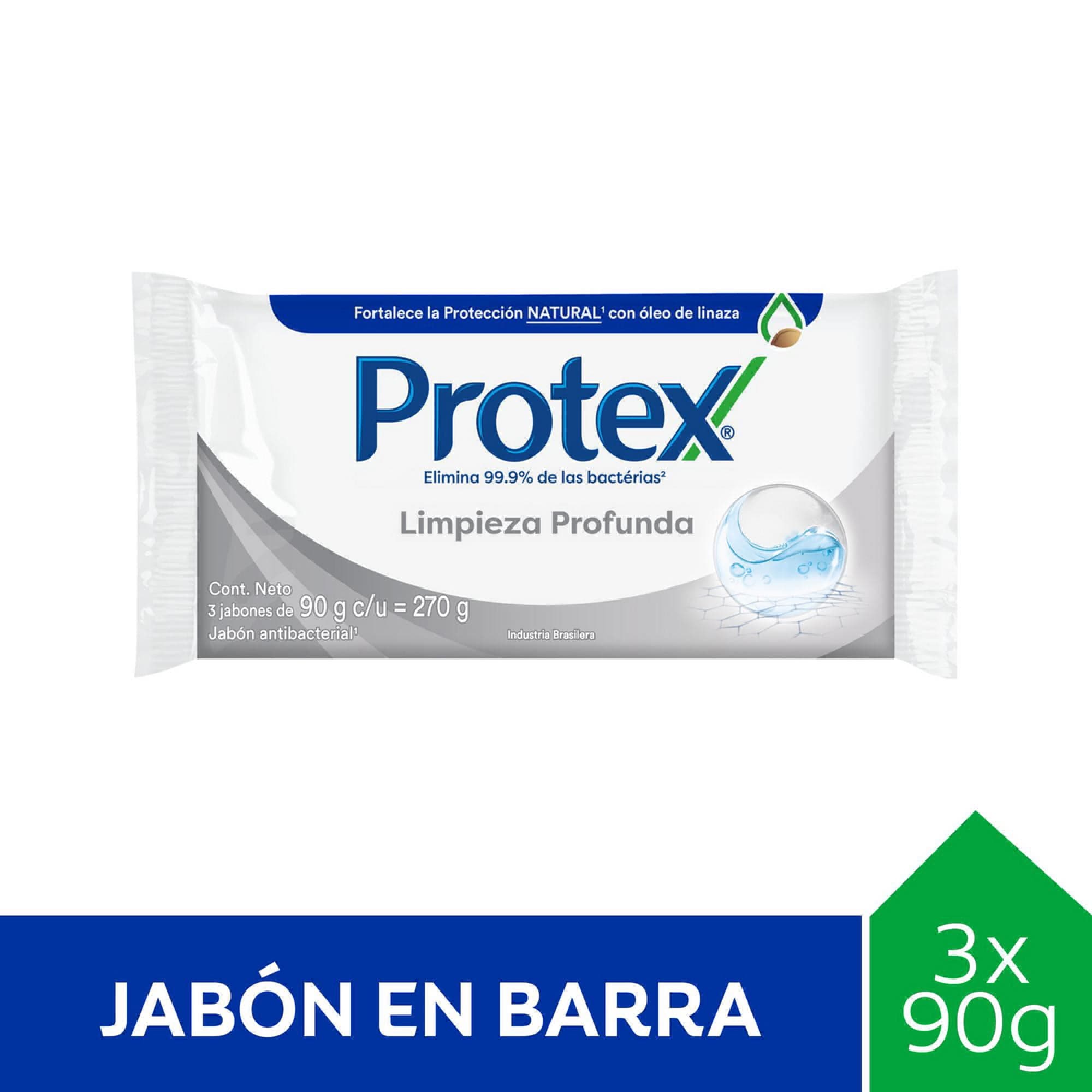 Jabon Protex Limpieza, 90 g 3 Un