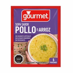 Sopa Sabor Pollo con Arroz (5 Porciones) Sobre, 70 g