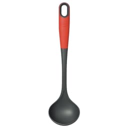 Cucharon Nylon 37X9 Cm 1 Pieza Rojo - Negro, 1 Un
