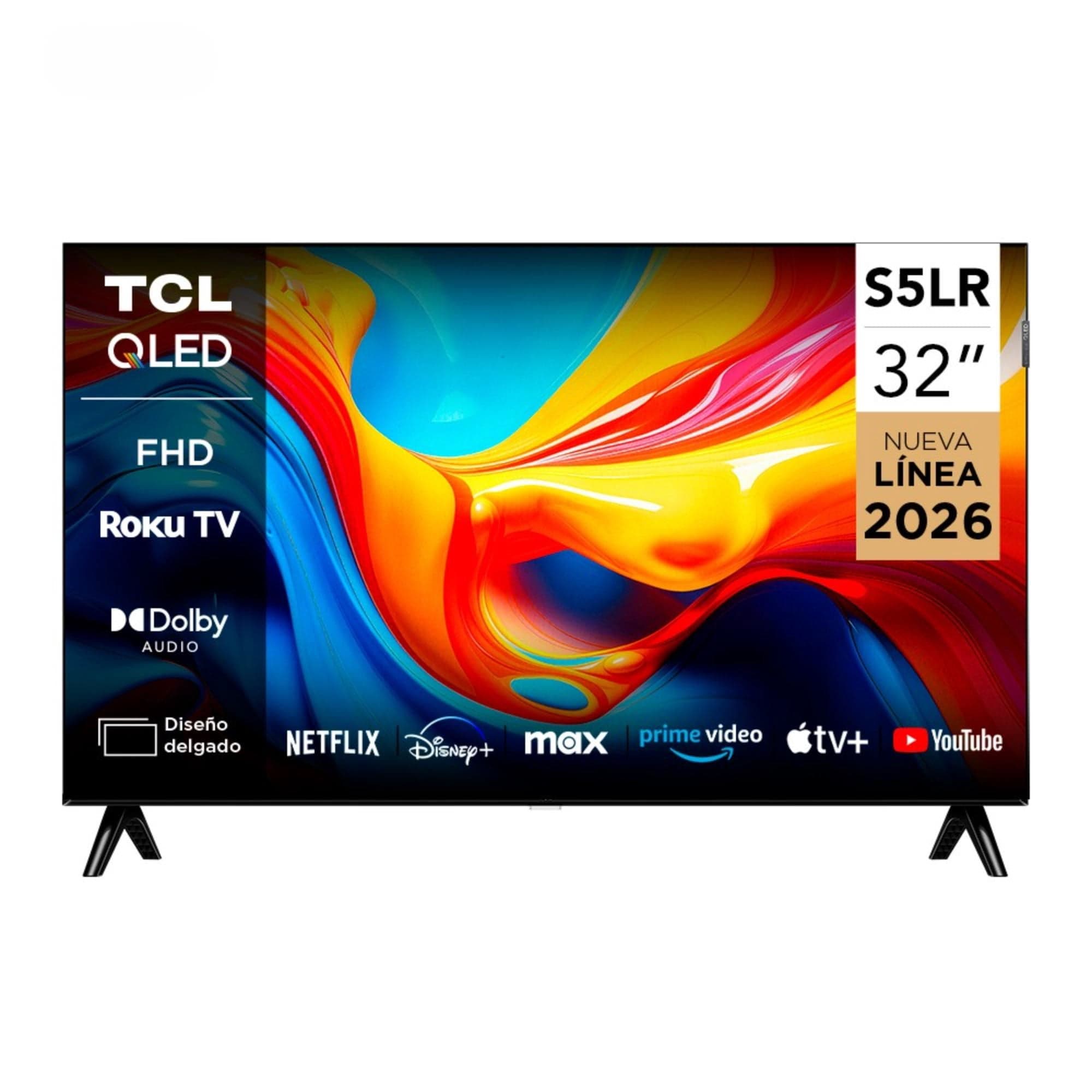 Smart TV TCL Roku TV 32" QLED FHD S5LR
