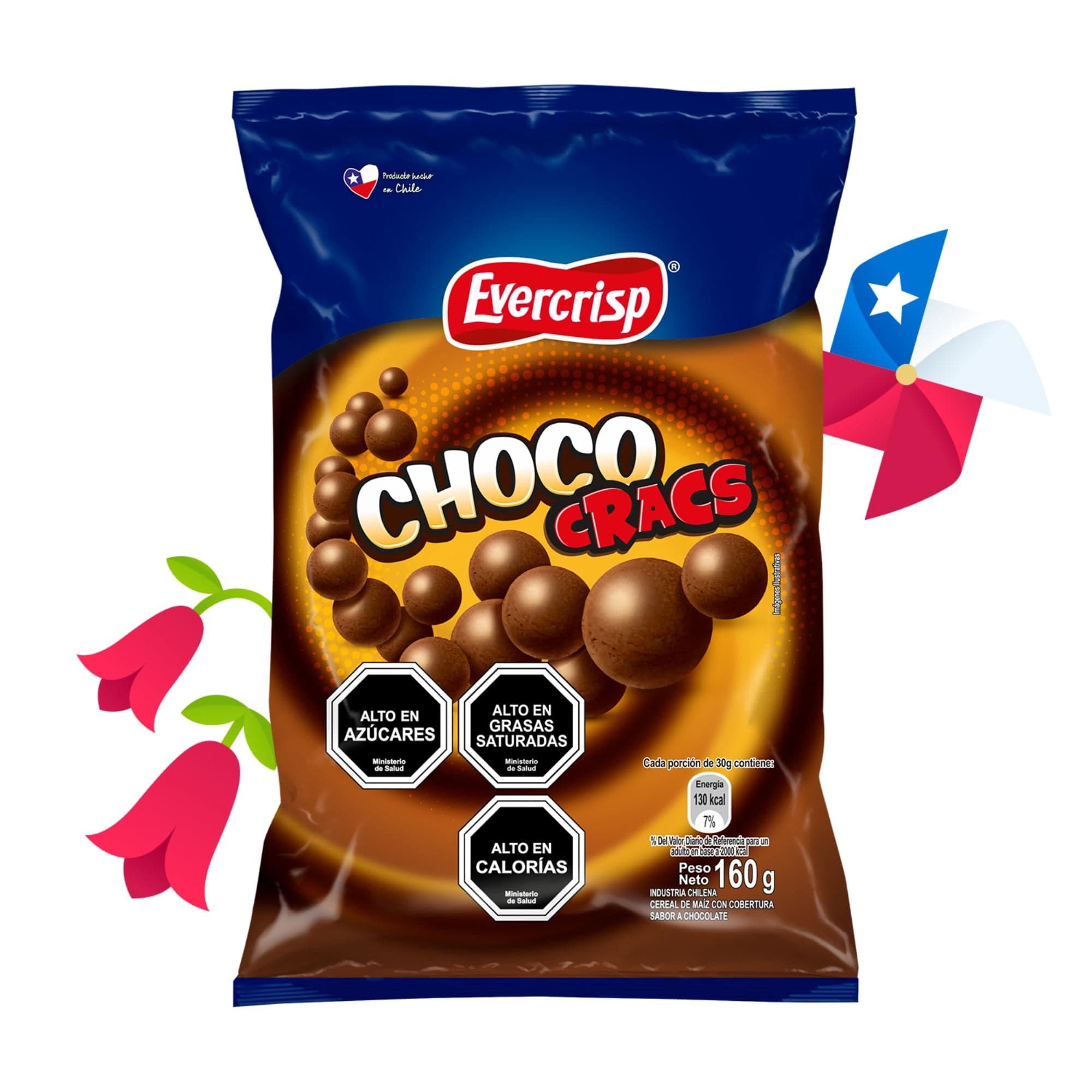 Sufles Choco Cracs Chocolate, 160 g