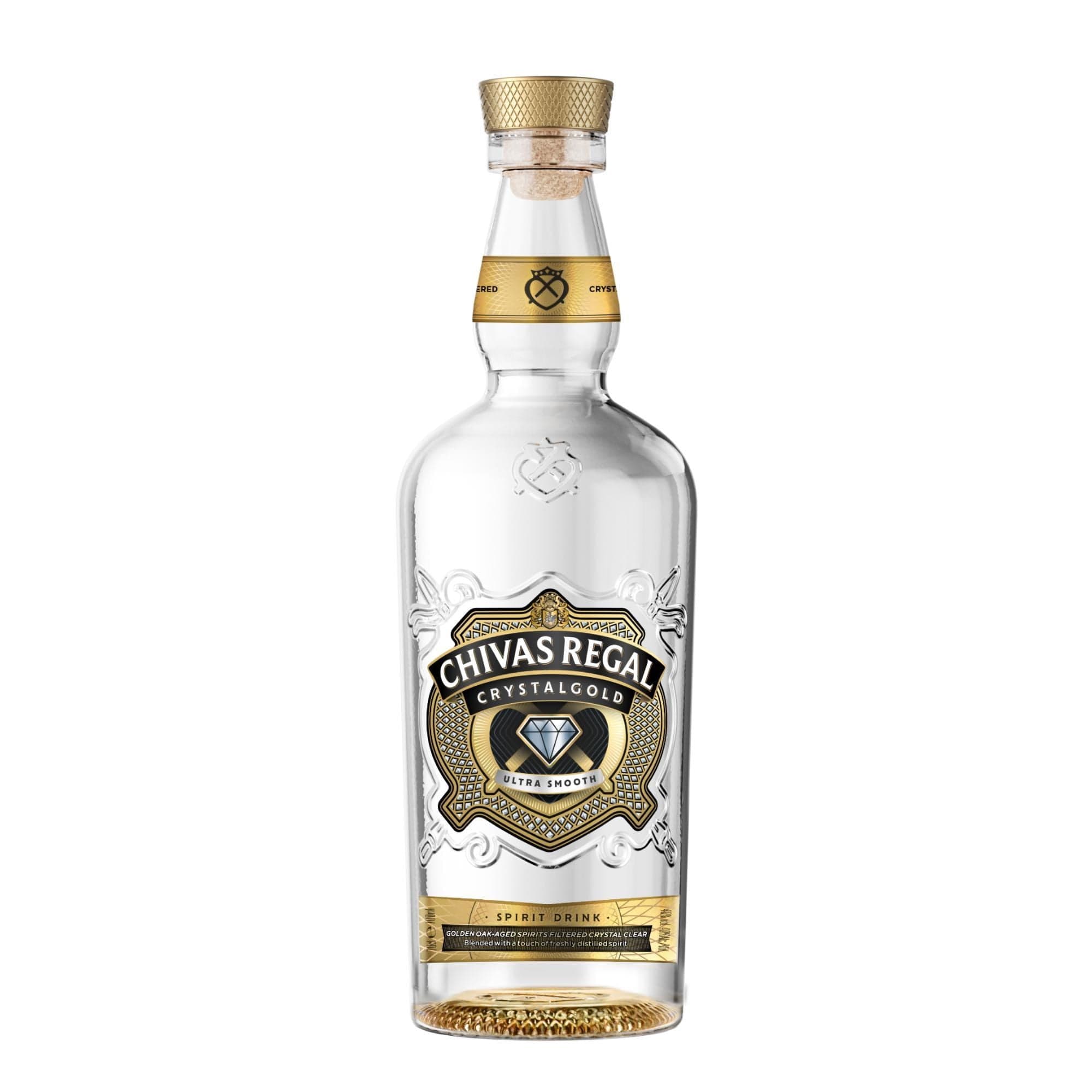 Whisky Crystal Gold 40 Botella, 700 ml