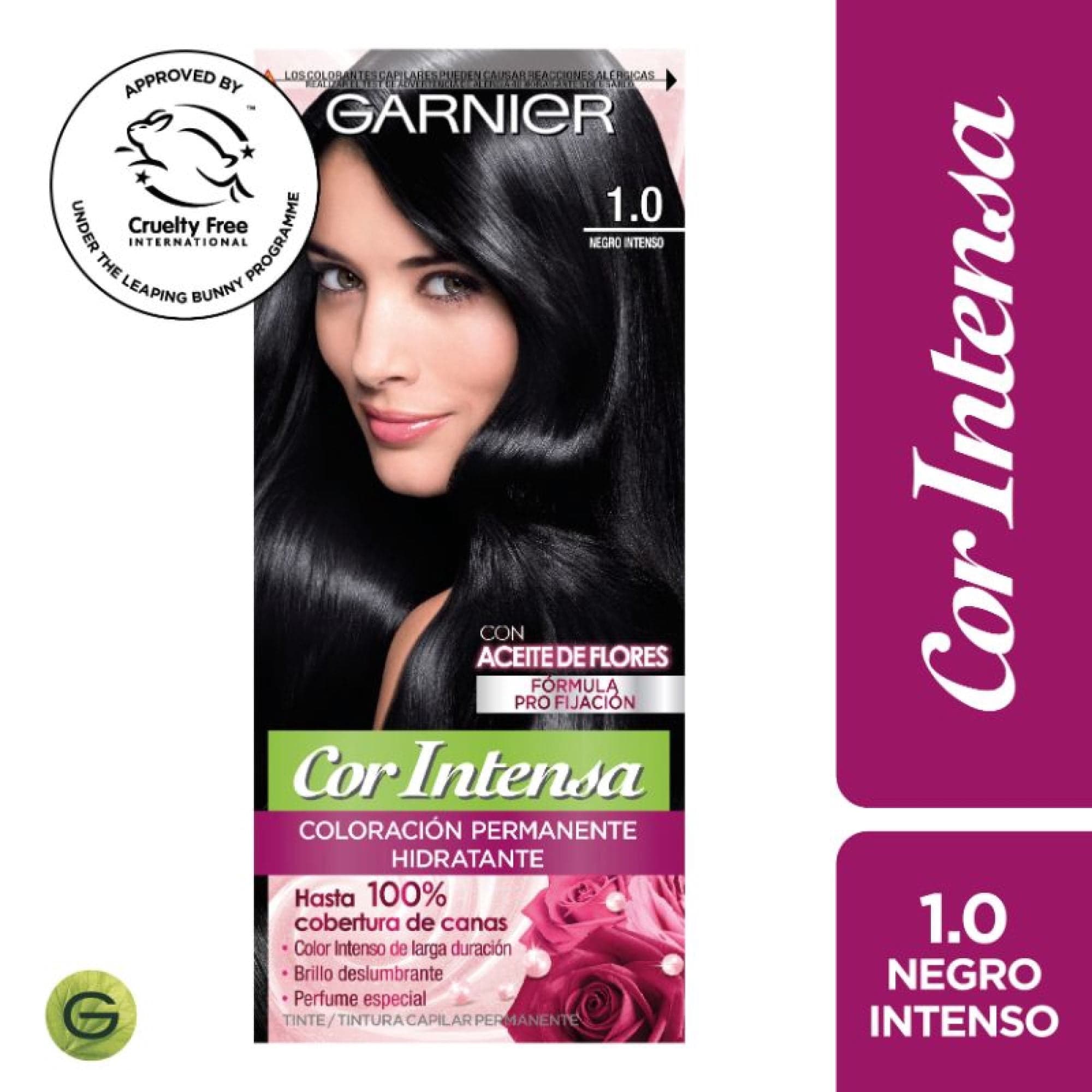 Coloracion Cor Intensa Garnier Cabello 1.0 Negro Intenso