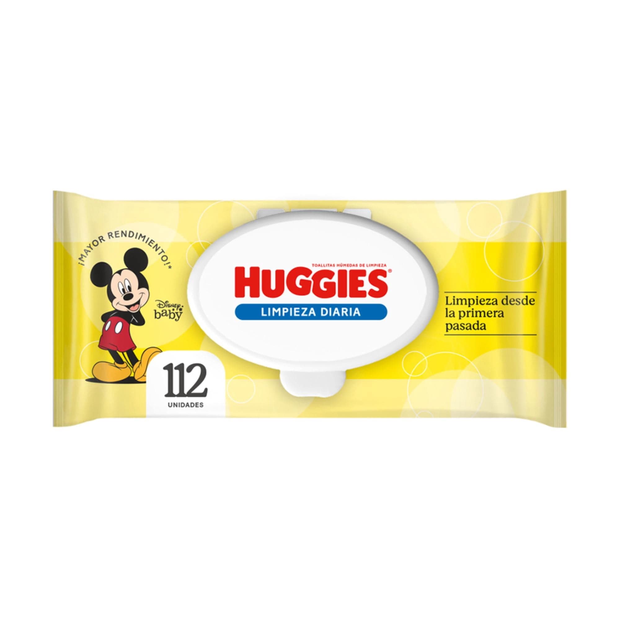 Toallitas Humedas Huggies Limpieza Diaria, 112 Un