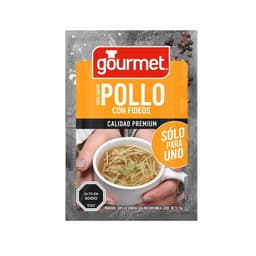 Sopa Individual Sabor Pollo con Fideos Sobre, 15 g