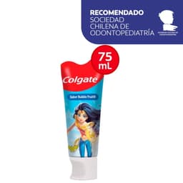 Gel dental anticaries con fluor Pasta Dental Colgate Smiles Justice League, 75 ml
