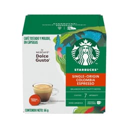Cafe En Capsulas Single-Origin Colombia Espresso 12 Tazas, 66 g