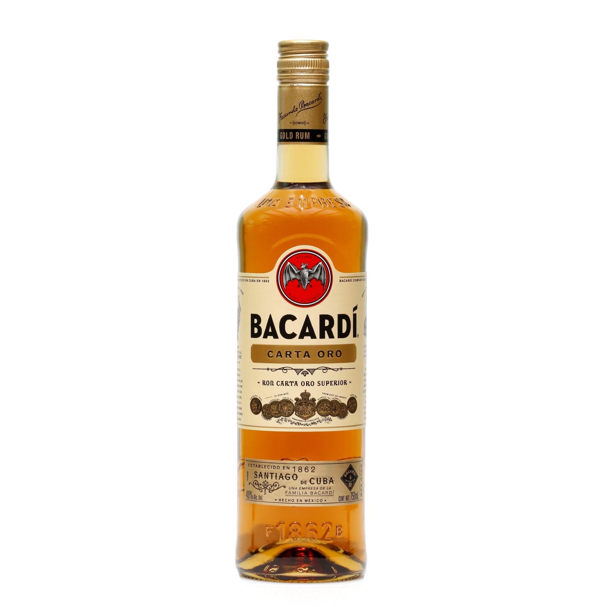 Ron Botella Bacardi Carta Blanca, 980 ml
