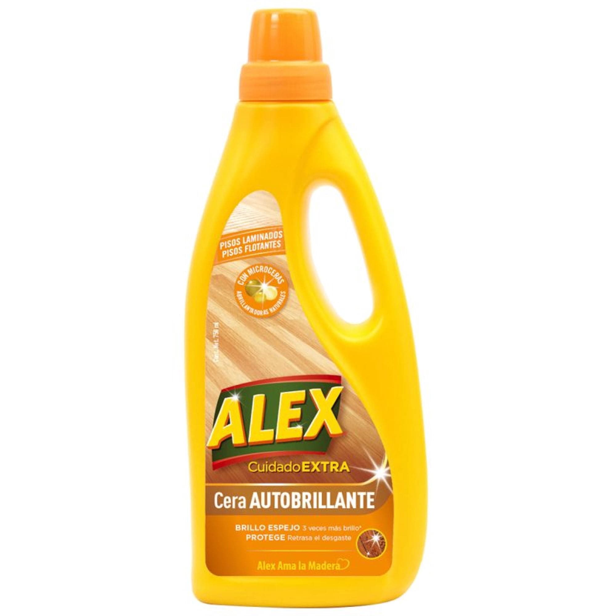 Cera para Pisos Liquida Laminados Autobrillante Botella, 750 ml