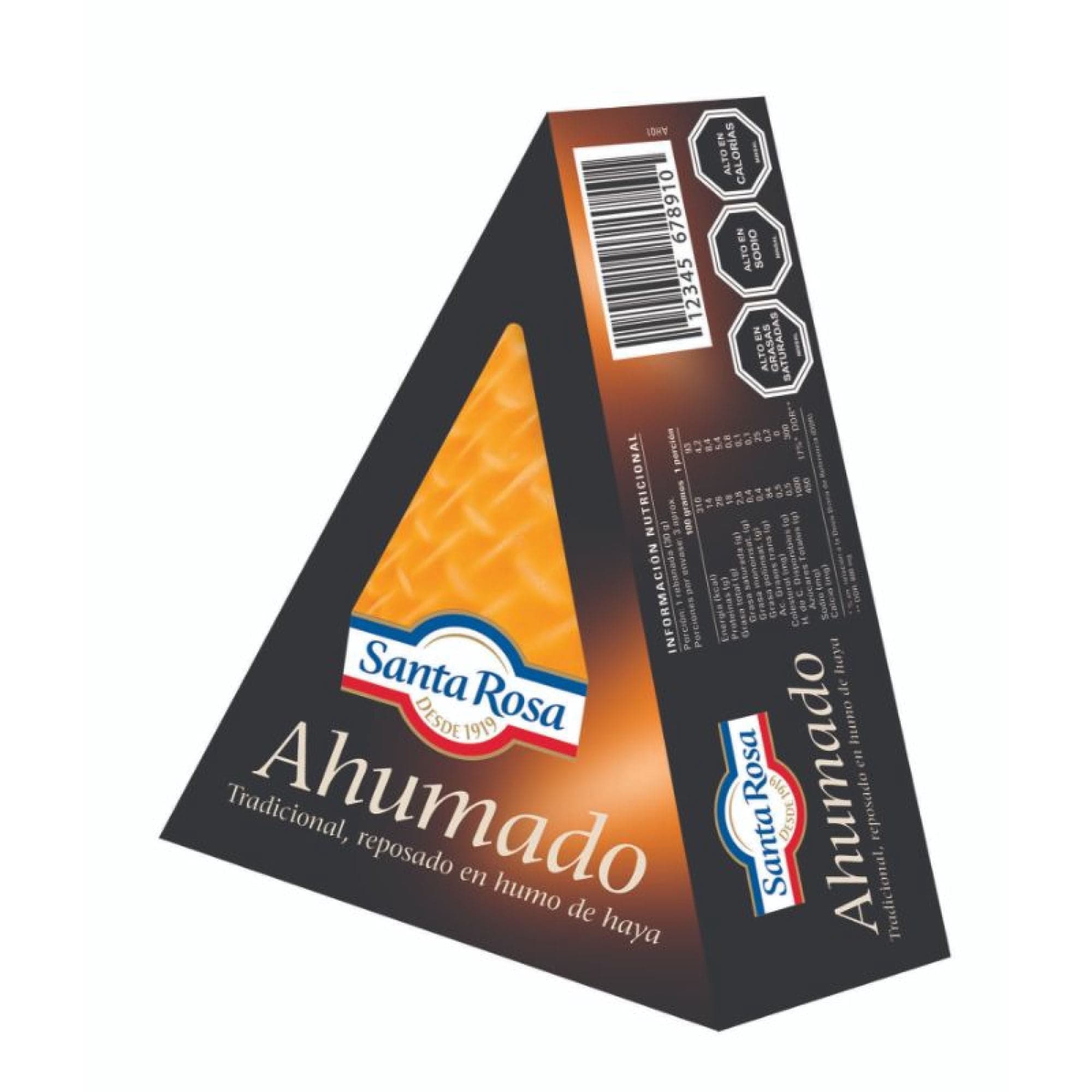 Queso Ahumado Trozo, 100 g