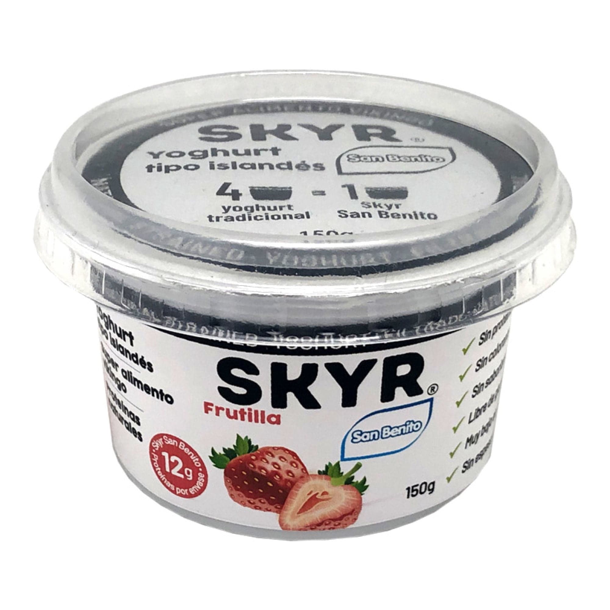 Yoghurt Batido Skyr Frutilla, 150 g