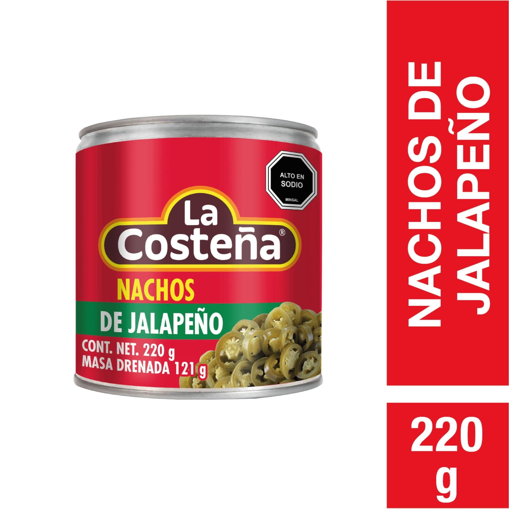 Nachos De Jalapeno, 220 g