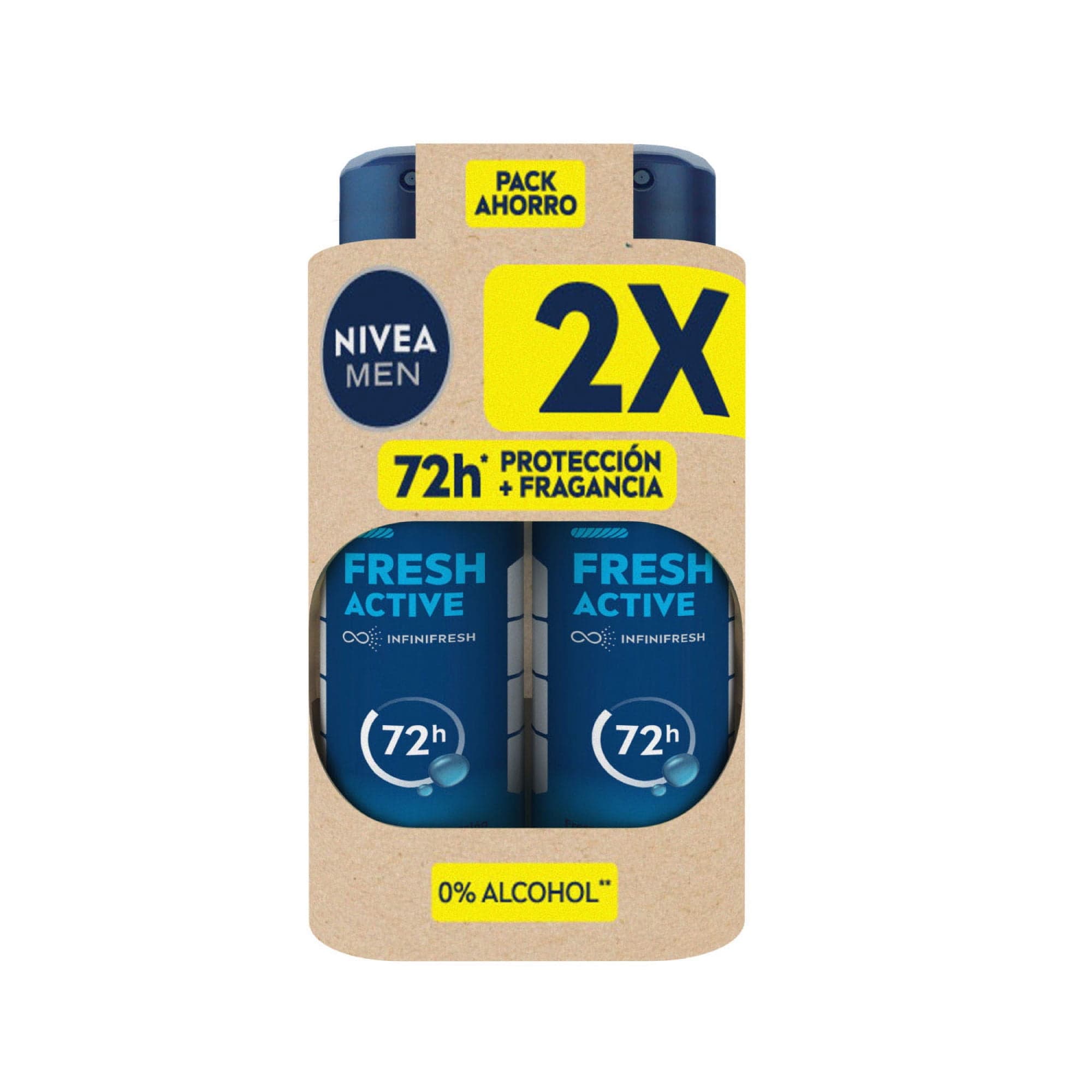 Desodorante Aerosol Nivea Fresh Hombre, 1 Un