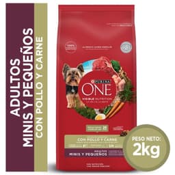 Alimento Seco Perro Adulto Raza Pequena Pollo y Carne Bolsa, 2 Kg