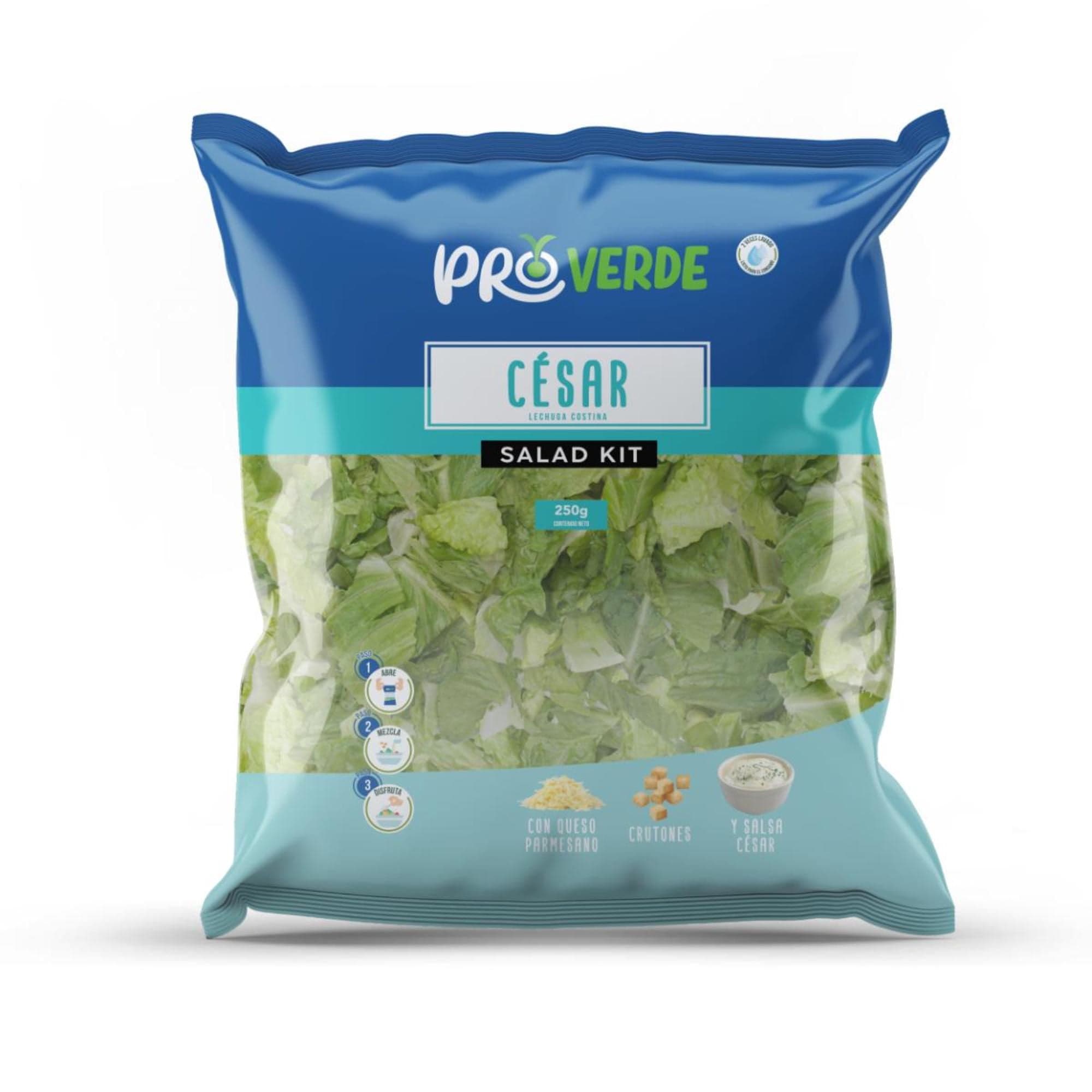 Ensalada Salad Kit Cesar Bolsa, 250 g