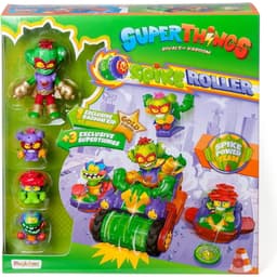 Playset Figura Superzings S- Vehiculo Spike Roller