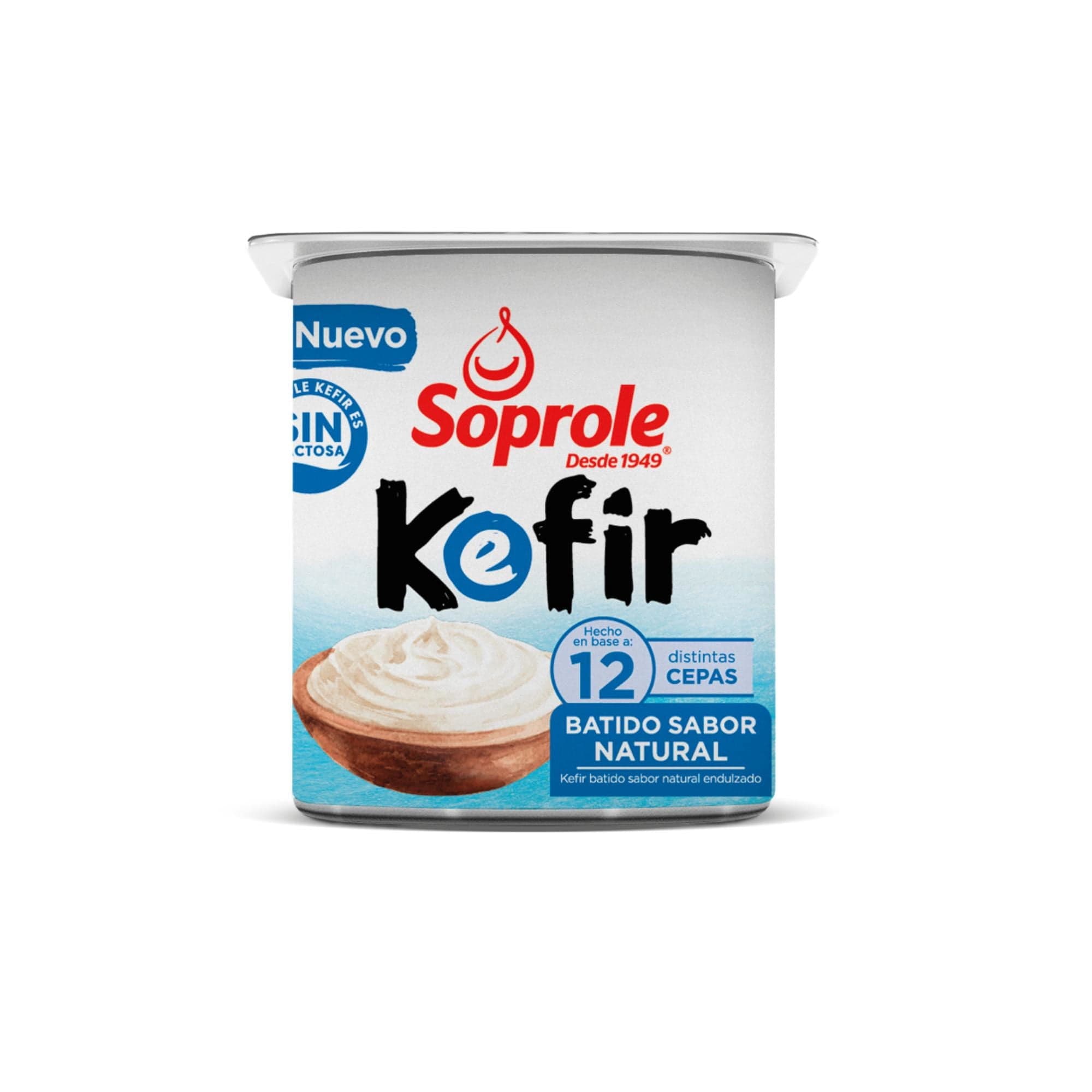 Yoghurt Kefir Sabor Natural Pote, 120 g