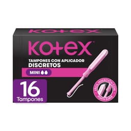 Tampones Mini con Aplicador, 16 Un
