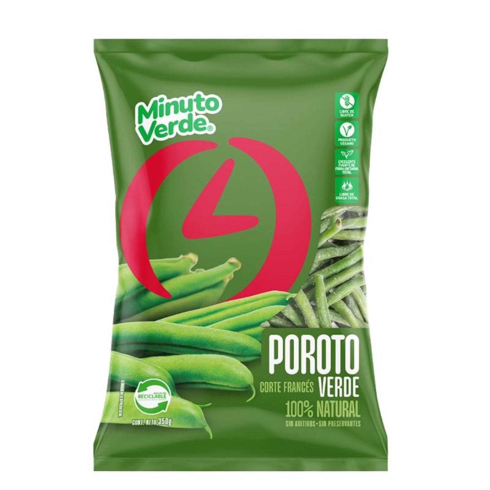 Porotos Verdes Corte Frances, 350 g