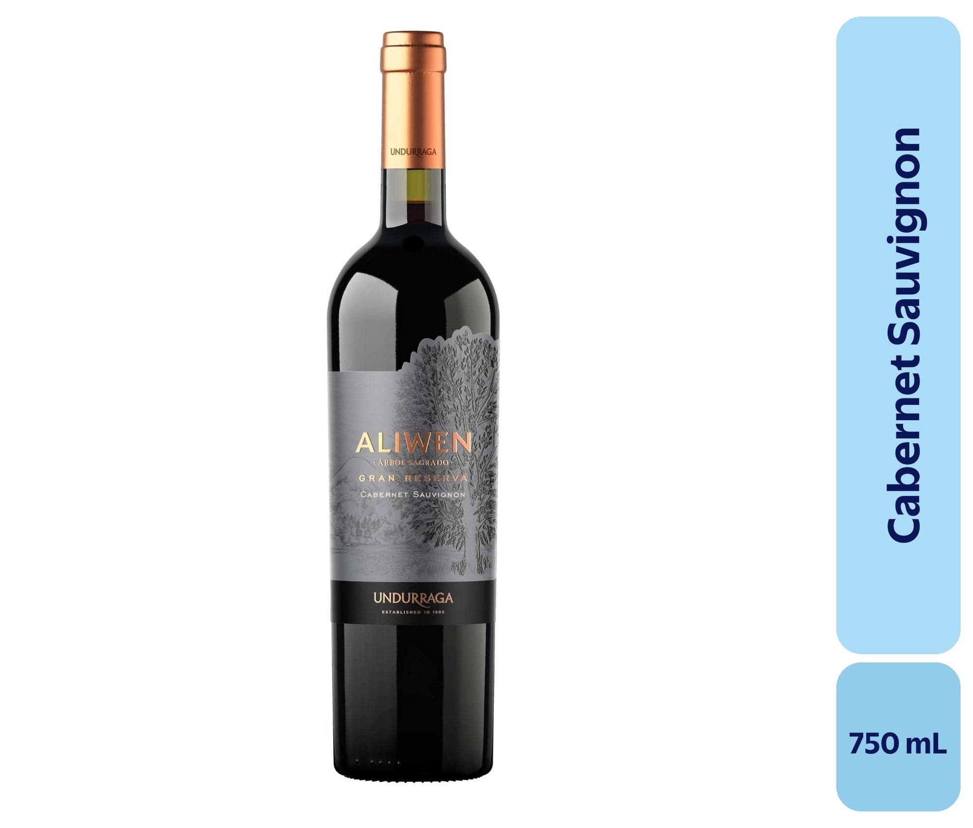 Vino Cabernet Sauvignon Botella, 750 mL