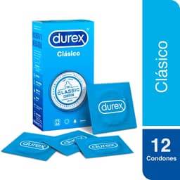 Preservativo Clasico Durex, 12 un