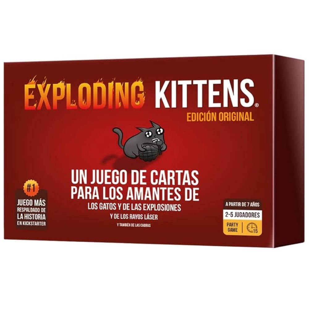 Juego de Estrategia Exploding Kittens