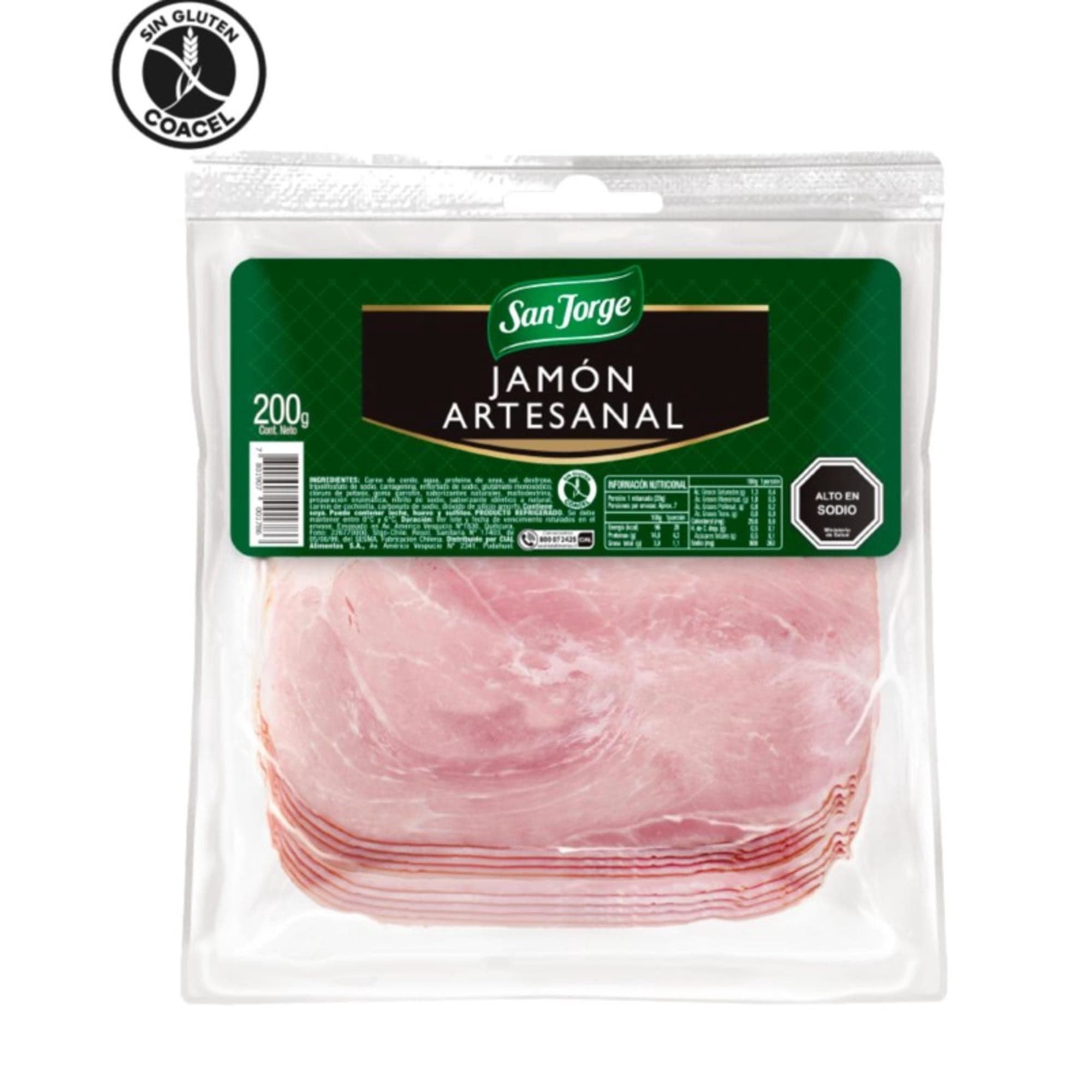Jamon Pierna Artesanal, 200 gr