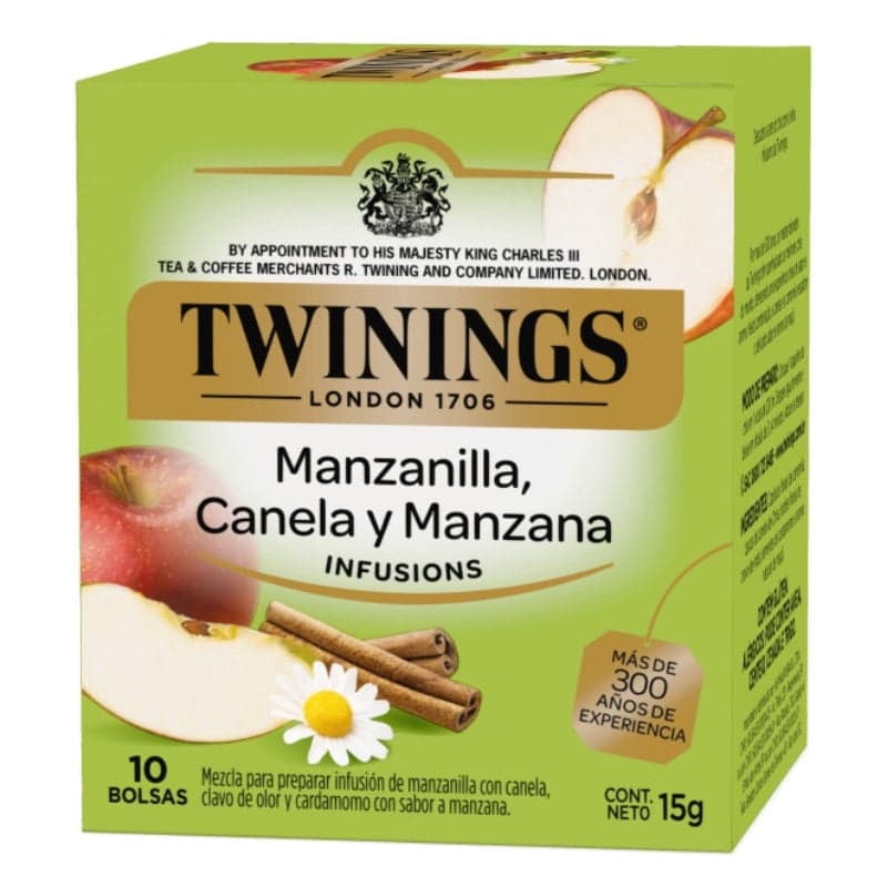 Infusion Manzanilla, Canela y Manzana Caja, 10 un