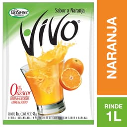 Jugo en Polvo Naranja Sobre, 8 g