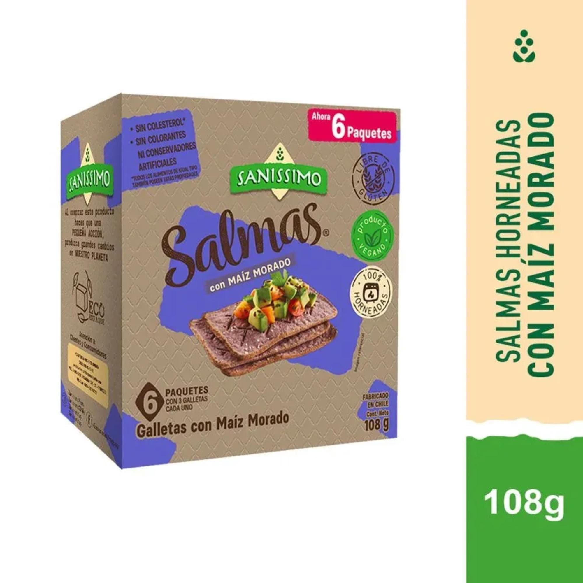 Salmas Maiz Morado, 108 g