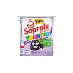 Yoghurt Batido Sabor Mora, 120 g