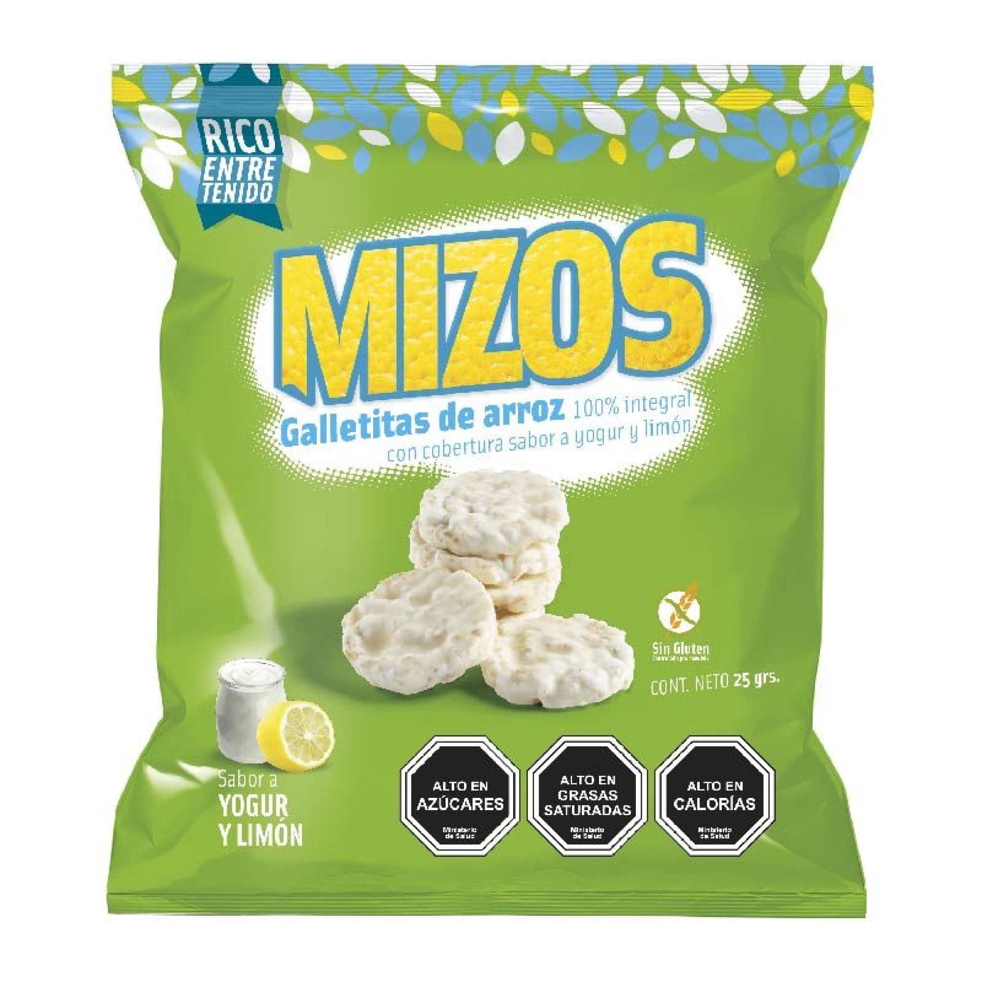 Galletas de arroz Yoghurt-Limon, 25 g