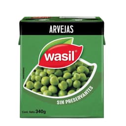 Arvejas Caja, Drenado 205 g - Neto 340 g