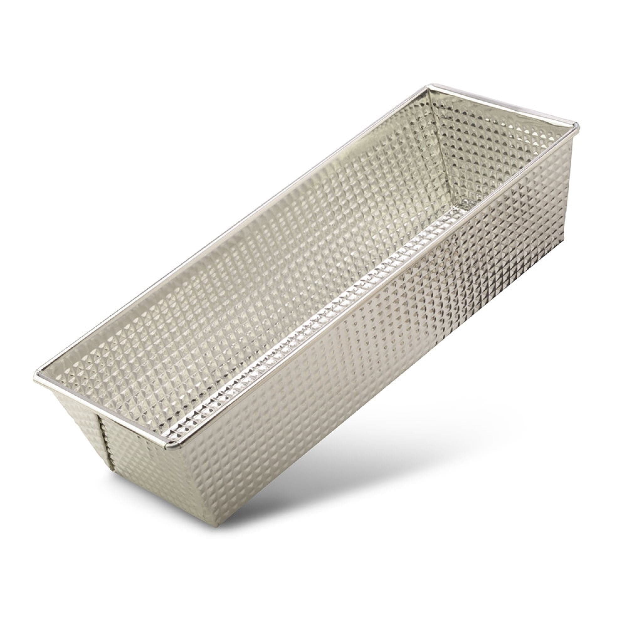 Molde Rectangular 30 Cm 1 Pieza Acero Estanada Plateado, 1 Un